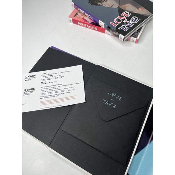 Pentagon Love or Take LOT Of 6; One Poster And 6 Albums - Picture 5 of 8